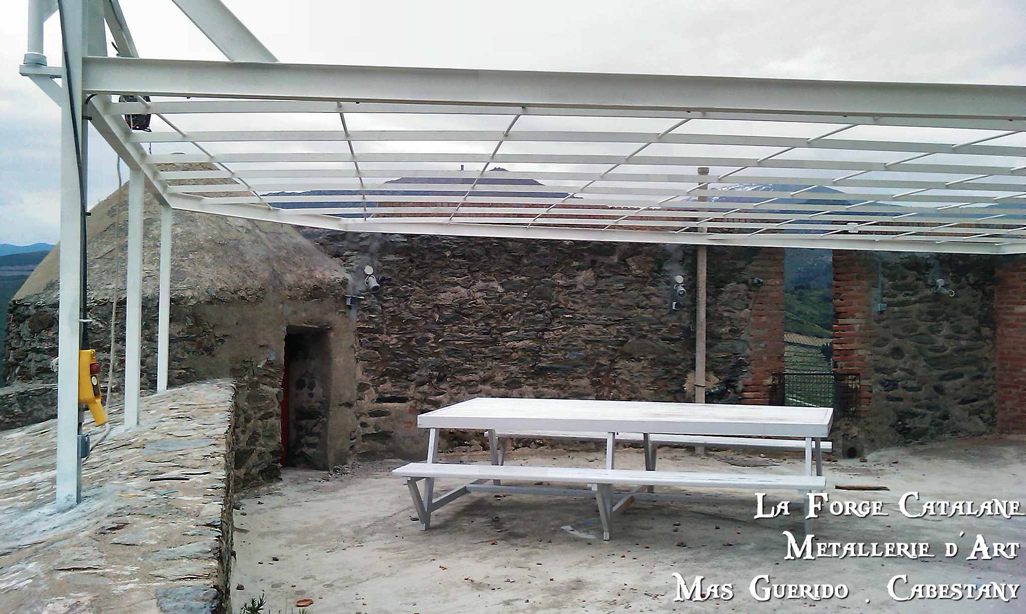 Pergolas abris Fort saint elme fer Forge Catalane Cabestany (2).jpg